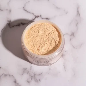 Poudre de finition miel